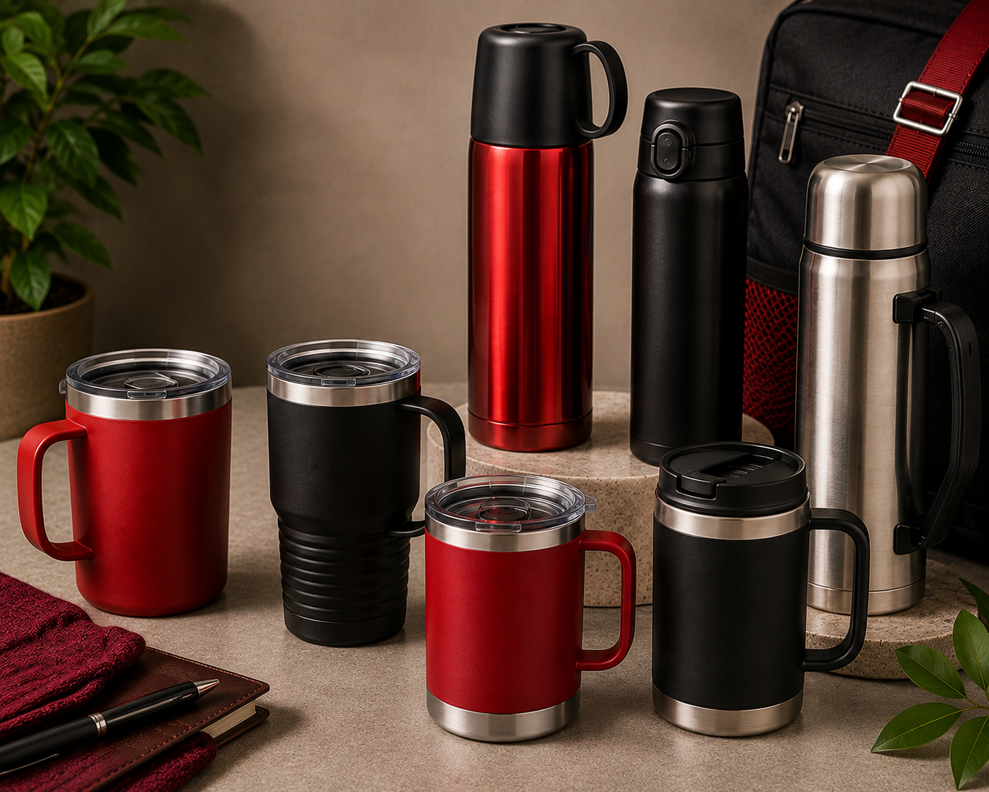 Travel Mugs & Flasks